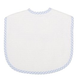 Three Marthas Bib Toddler Blue Stripe Seersucker xx