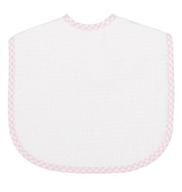 Three Marthas Bib Toddler Pink Stripe xx