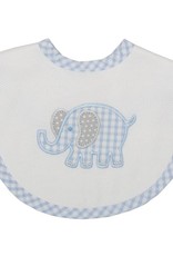 Three Marthas Basic Bib Blue Elephant Three Marthas Basic Bib Blue Elephant