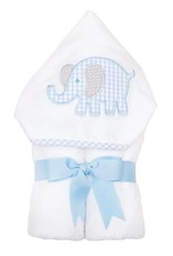 Three Marthas Everykid Towel Blue Elephant