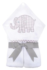 Three Marthas Everykid Towel Grey Elephant
