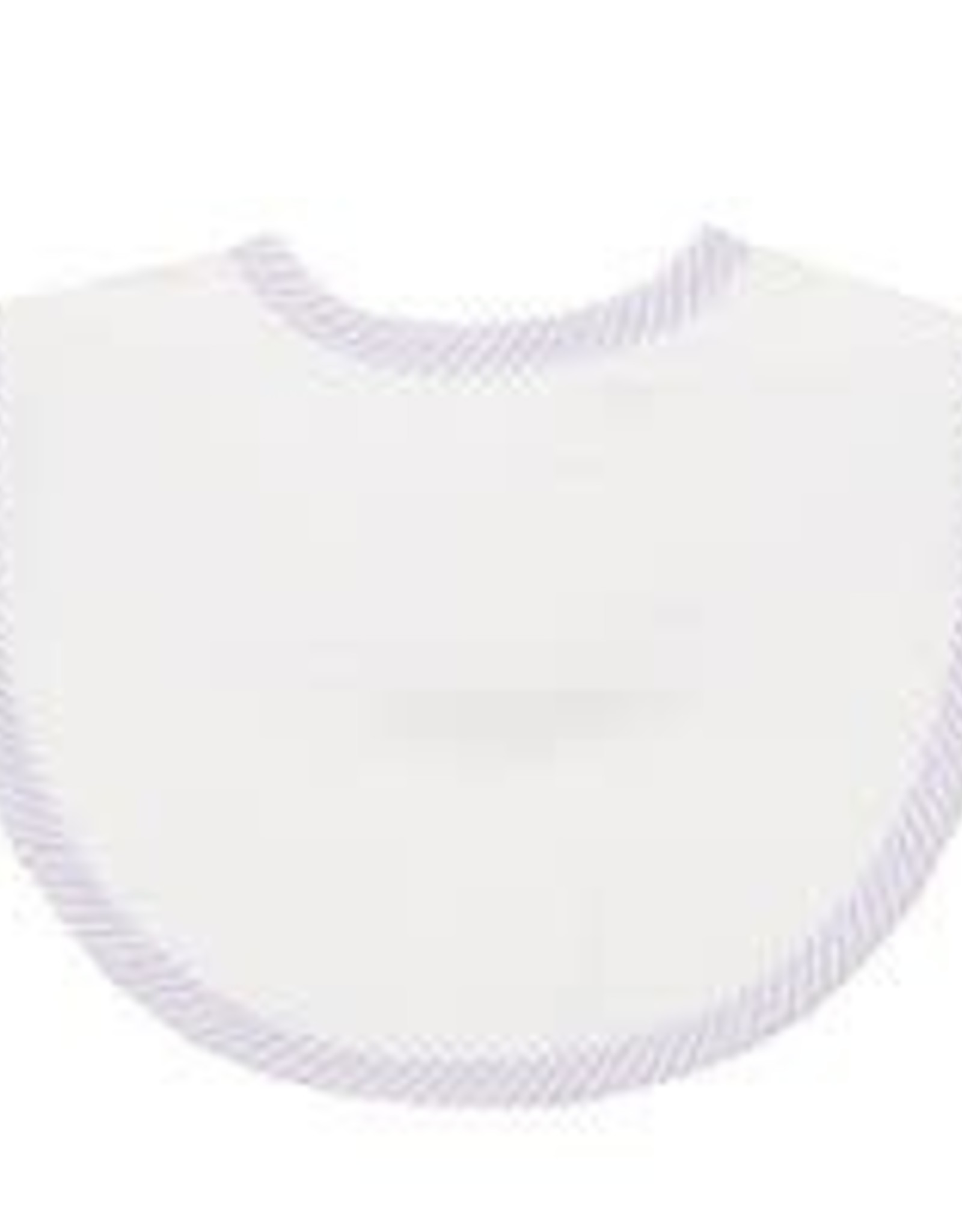 Three Marthas Basic Bib Lilac Stripe