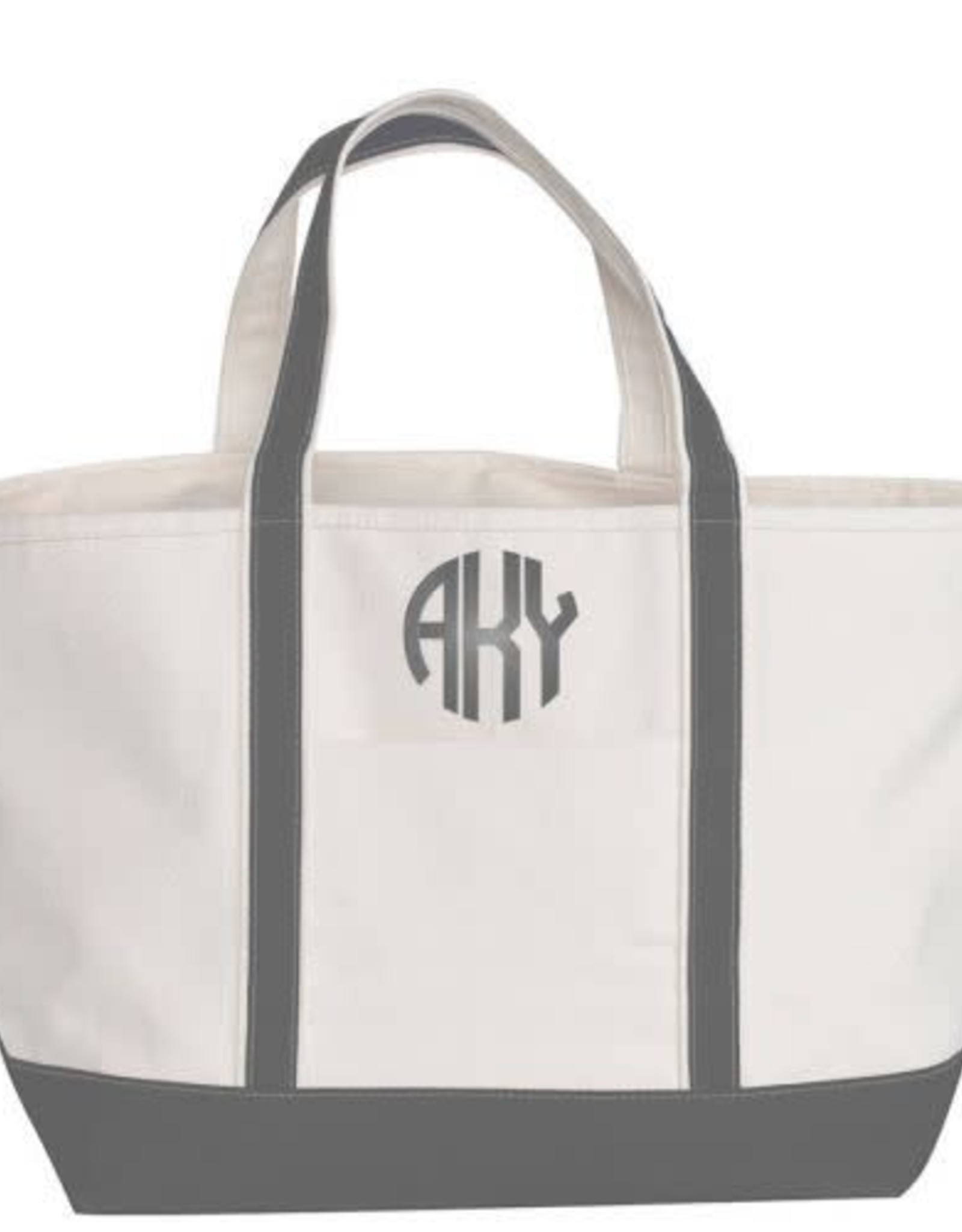 CB Station Large Canvas Grey Tote