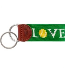 Smather's & Branson Key Fob Love All Tennis