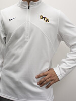 Nike Men's White Nike 1/4 Zip Jacket