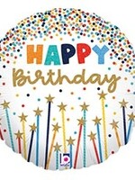 Burton & Burton Round Birthday Balloons $3