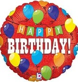 Burton & Burton Round Birthday Balloons $3