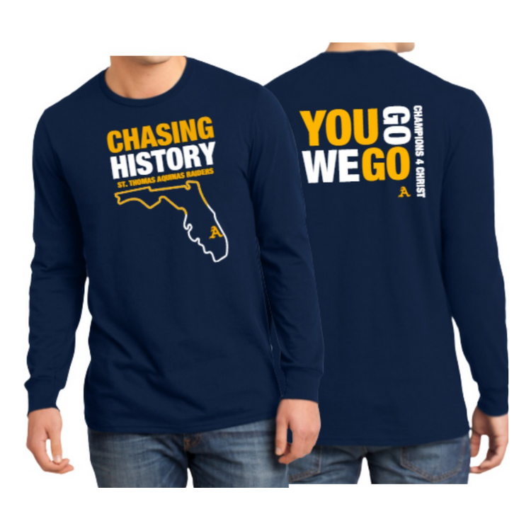 2025 Football State Shirts Navy Long Sleeve