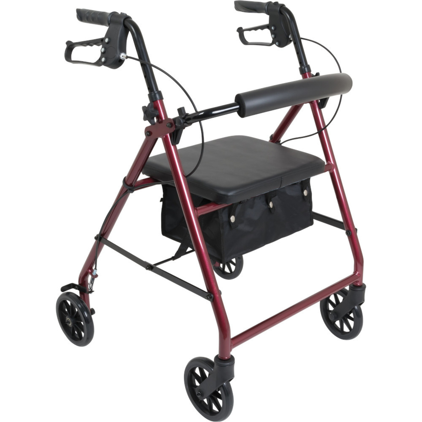 4 Wheel Walker 5'' RED product image #1