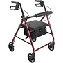 4 Wheel Walker 5'' RED