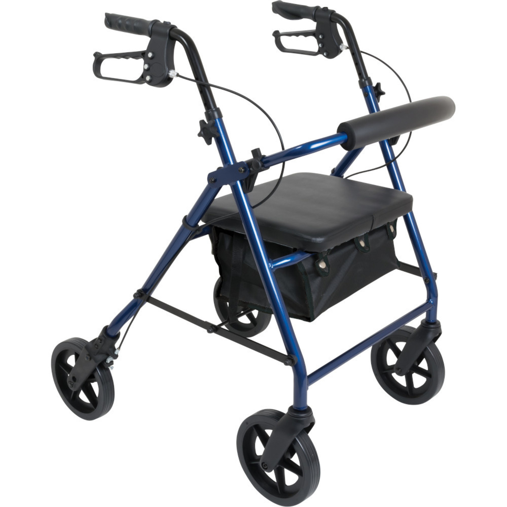 4 Wheel Walker 8'' BLUE