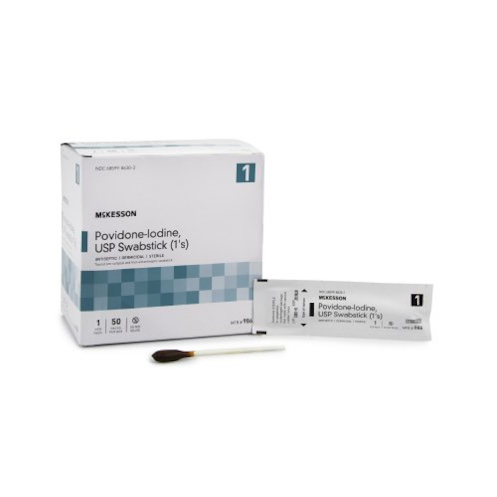 BETADINE SWAB STICKS 1/PK 50/BX MyMedical.Supply