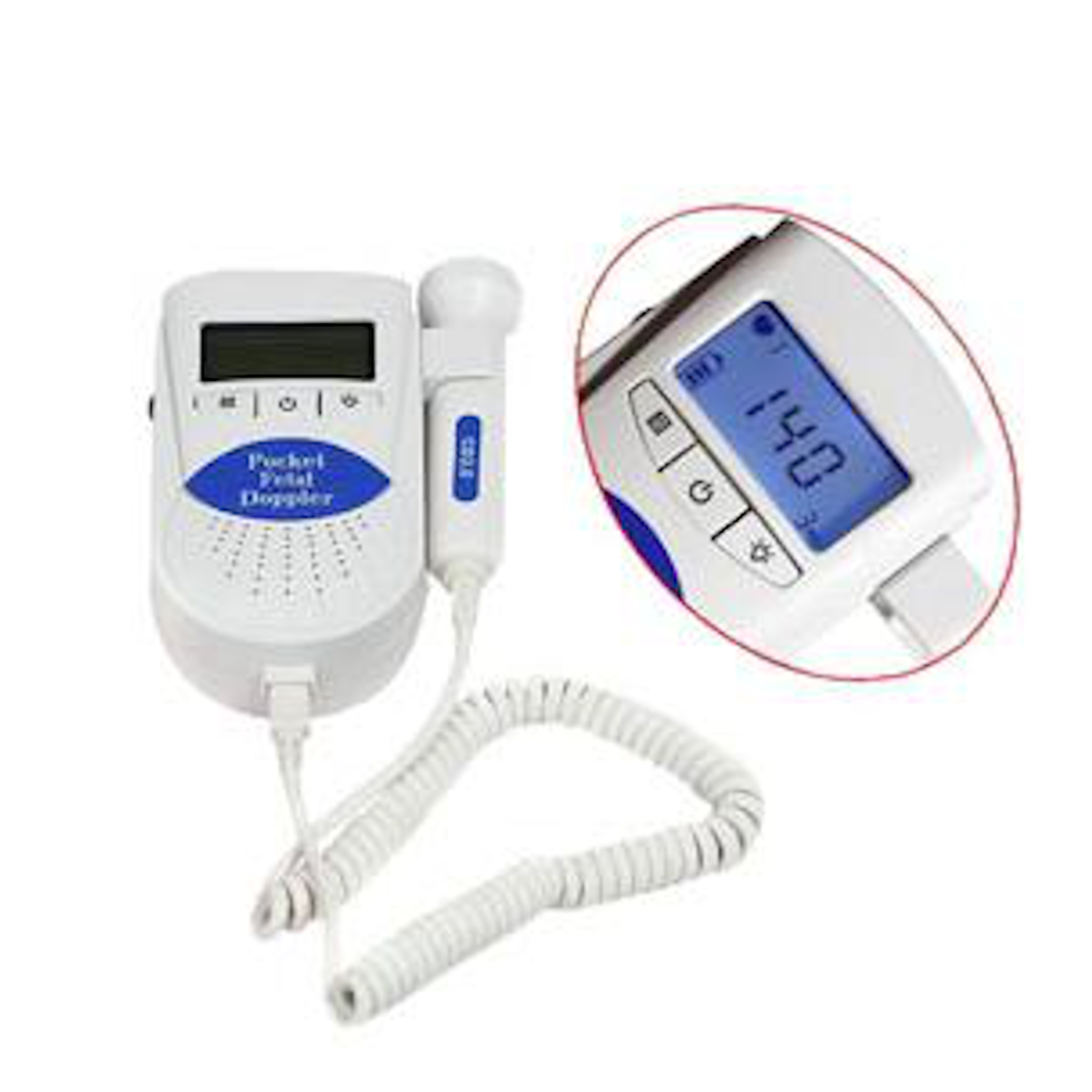 Portable Fetal Doppler with speaker Handheld