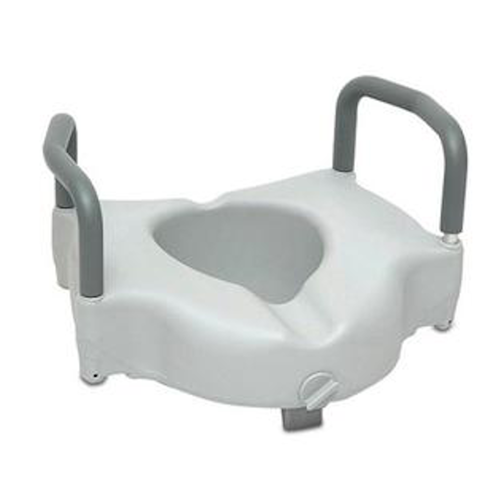 TOILET RISER W/ LOCK AND ARMS Atlantic Healthcare Products