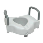 Toilet Seat Riser w/ Lock And Arms