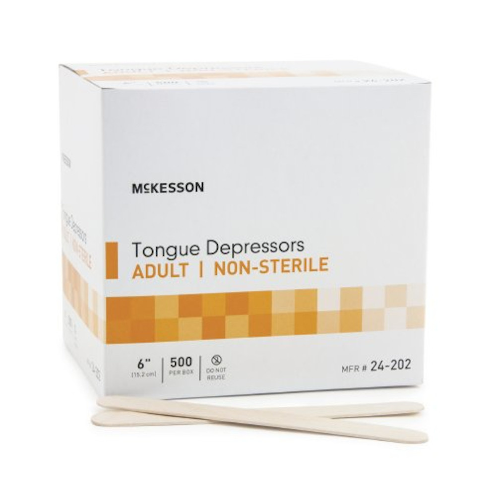 TONGUE DEPRESS BX500 (NonSt) Atlantic Healthcare Products