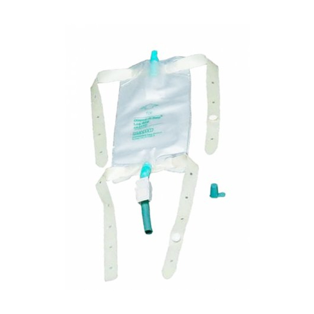 Flamingo Care Products LEG BAG 19oz WITH LATEX STRAPS