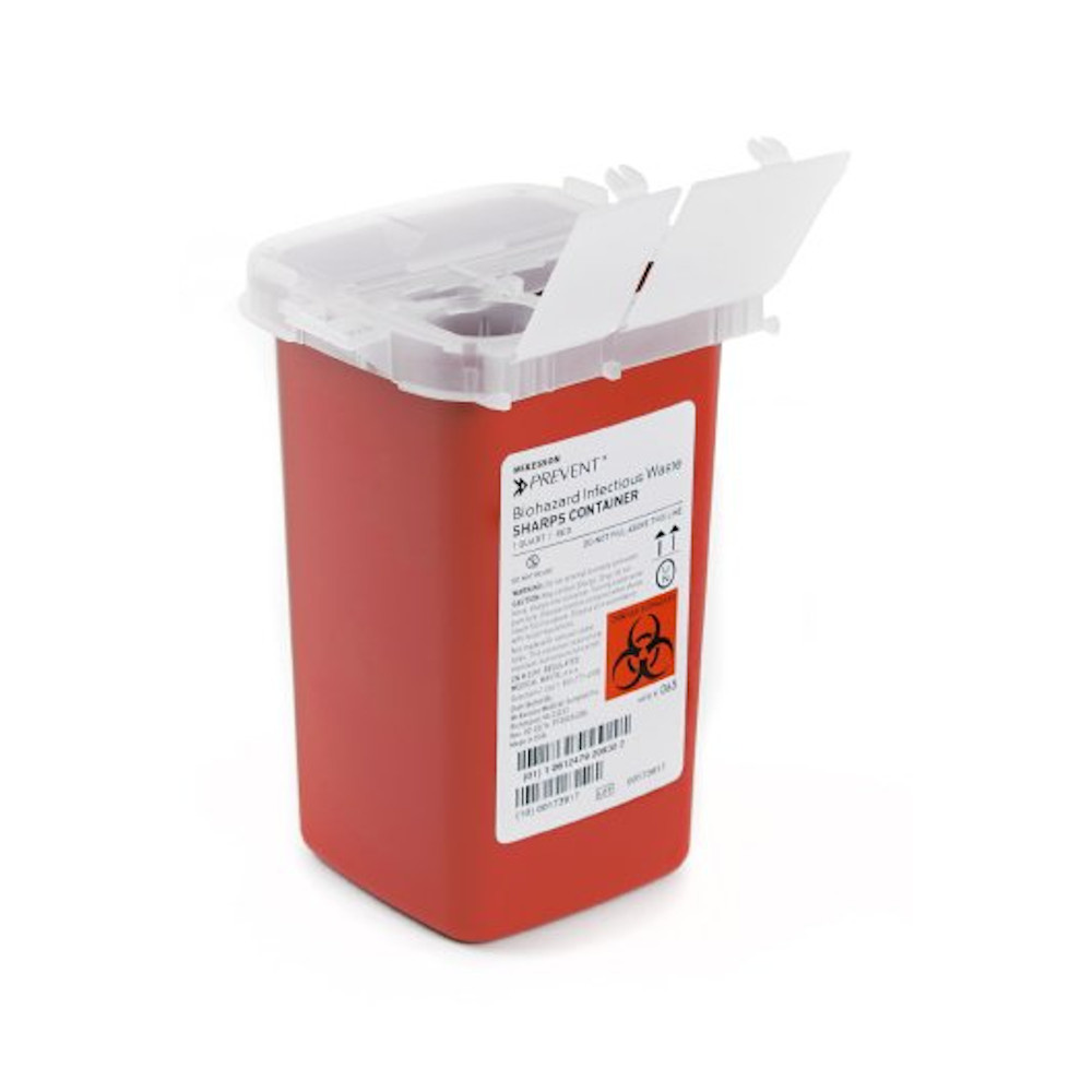 Sharps Container 1 Qt Atlantic Healthcare Products