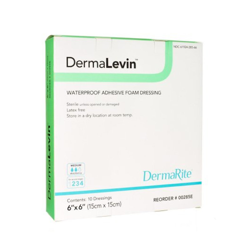 Dermalevin foam 6x6 - Adhesive (56)
