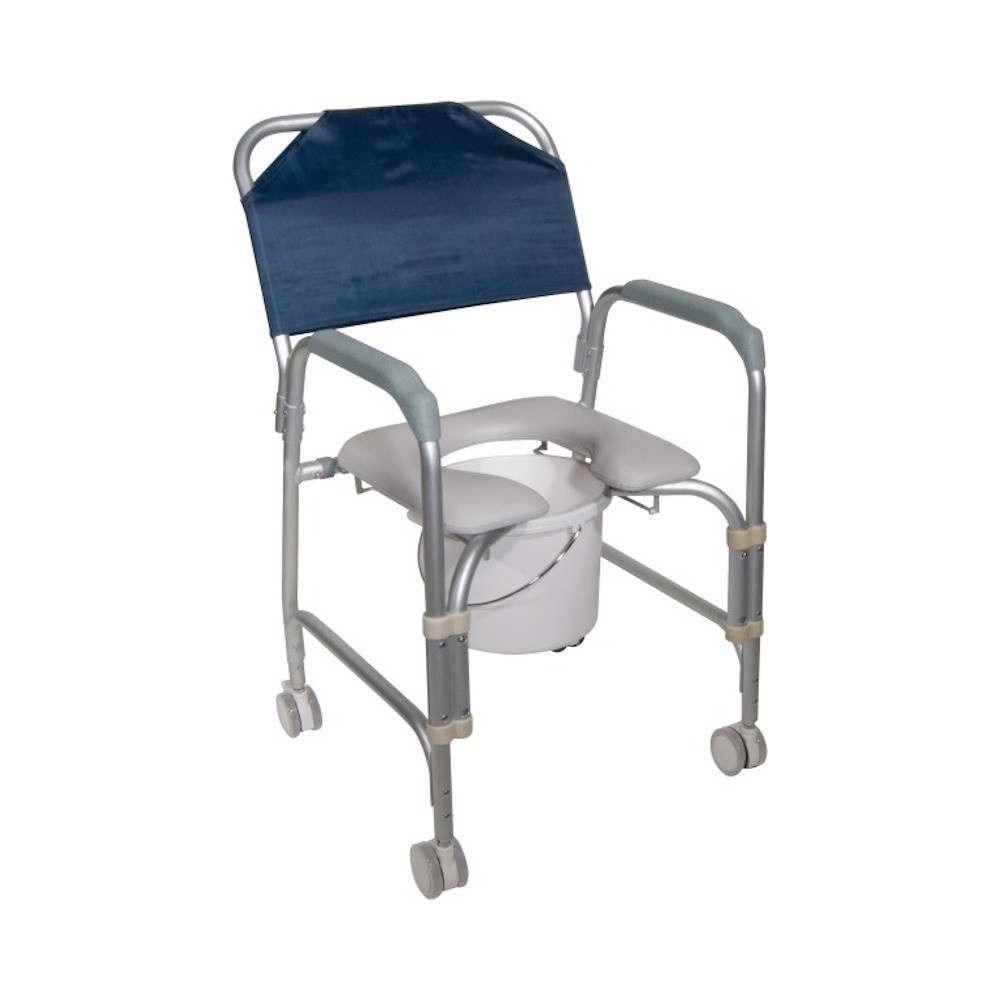 Drive Medical Mobile Shower Chair 300lb cap