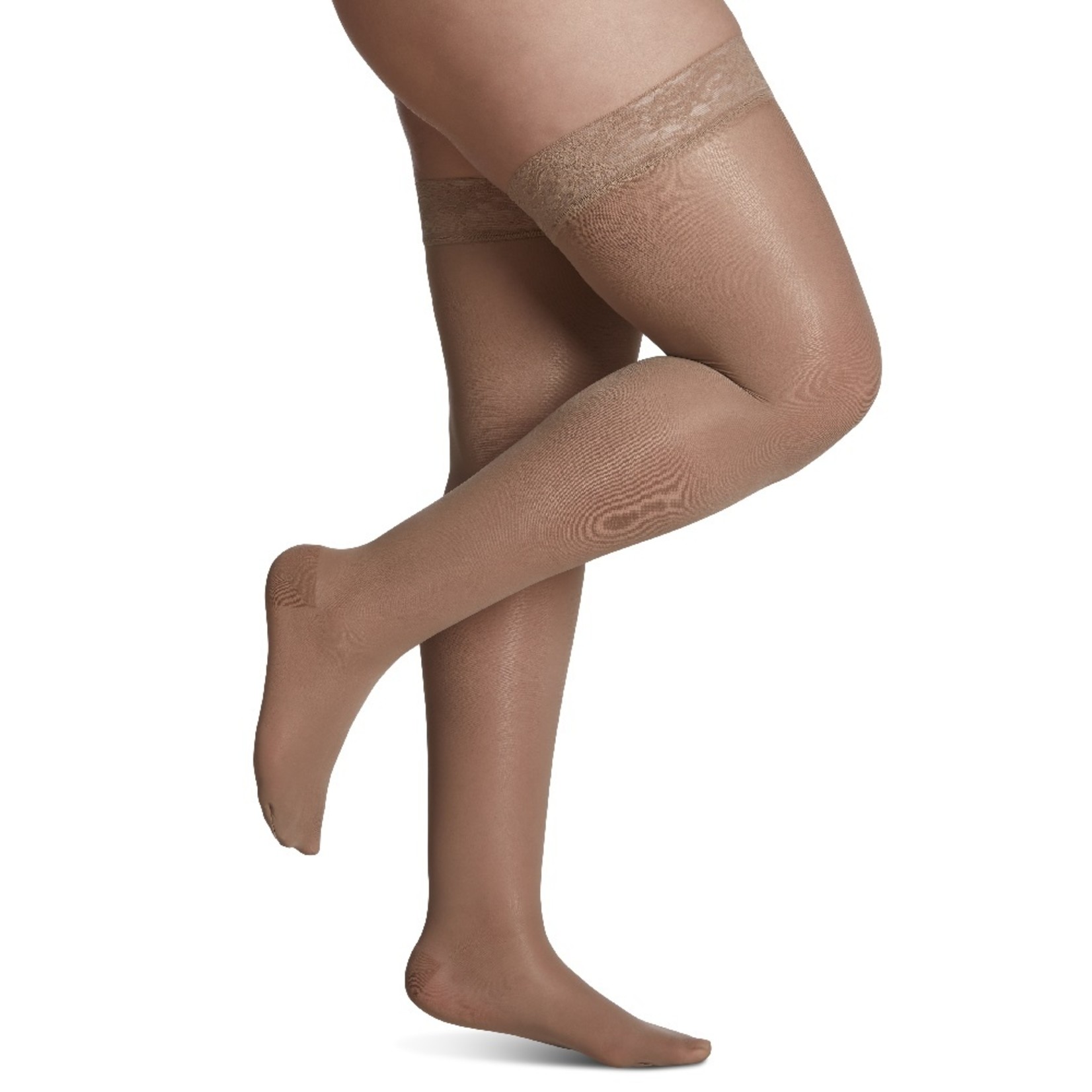 SIGVARIS Women's Sheer Fashion Thigh-High 15-20 mmHg