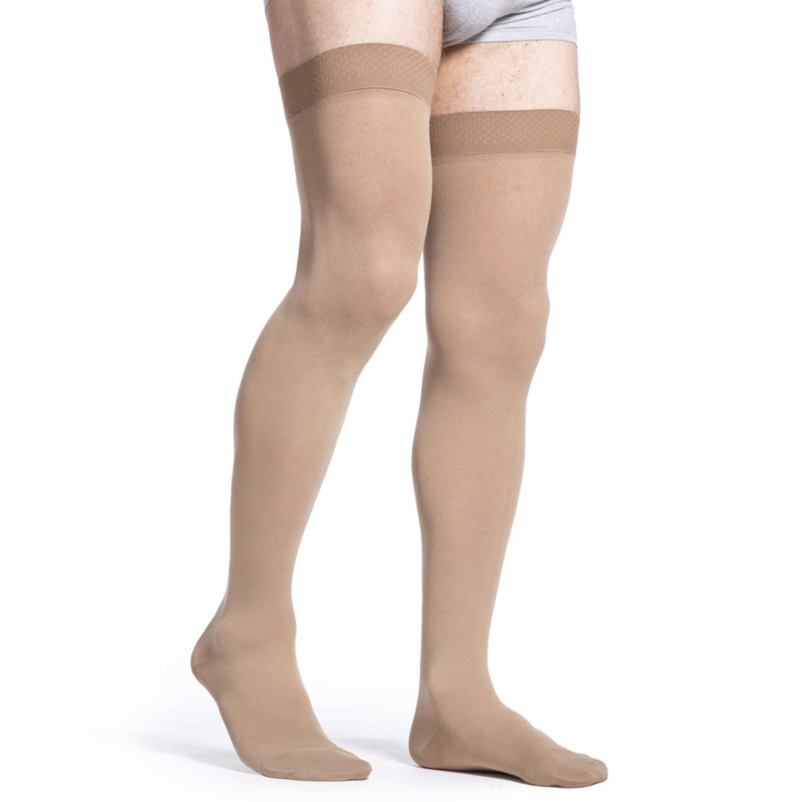 SIGVARIS Men's Essential Cotton Thigh-High 30-40mmHg product image #3