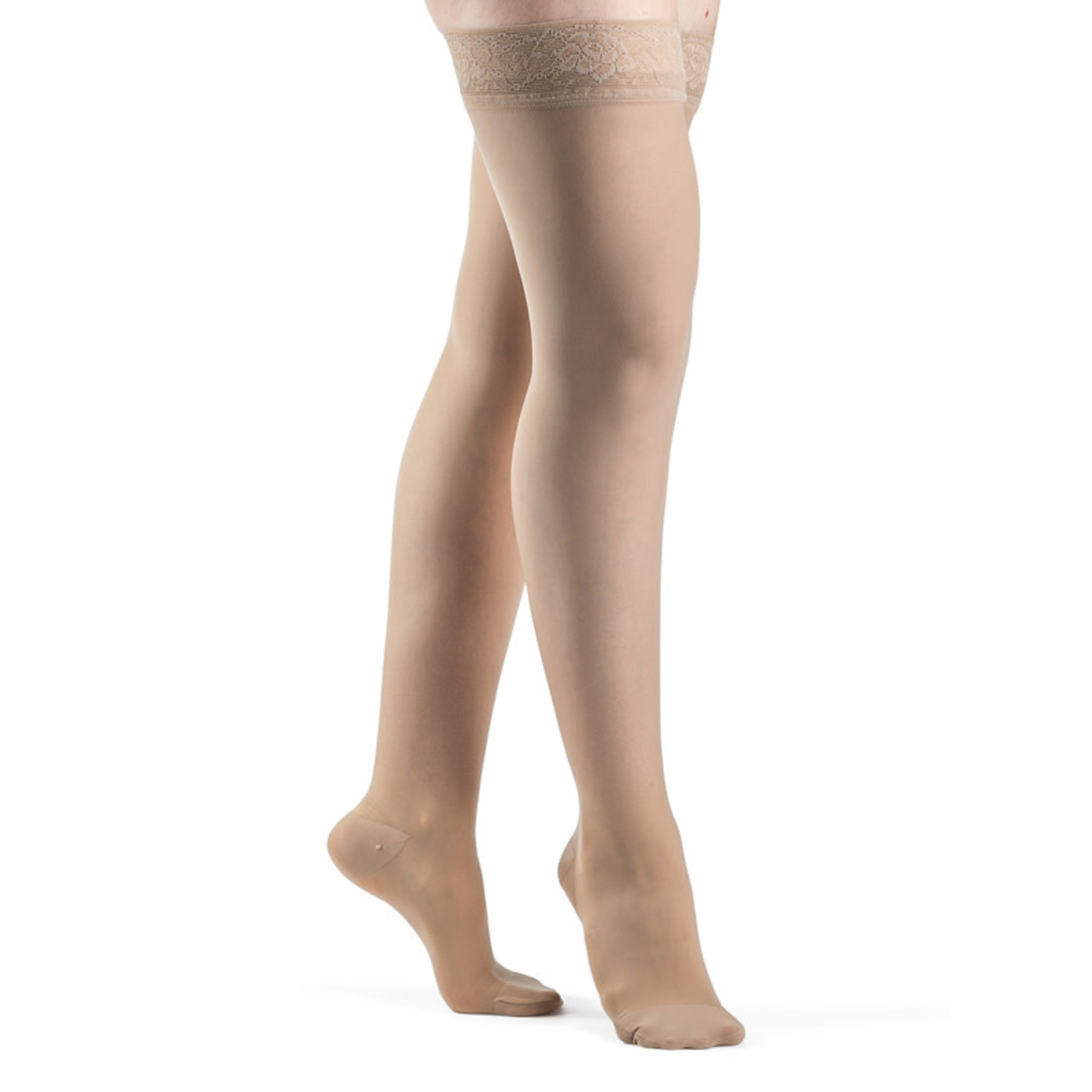 SIGVARIS Women's Style Sheer Thigh-High 30-40 mmHg