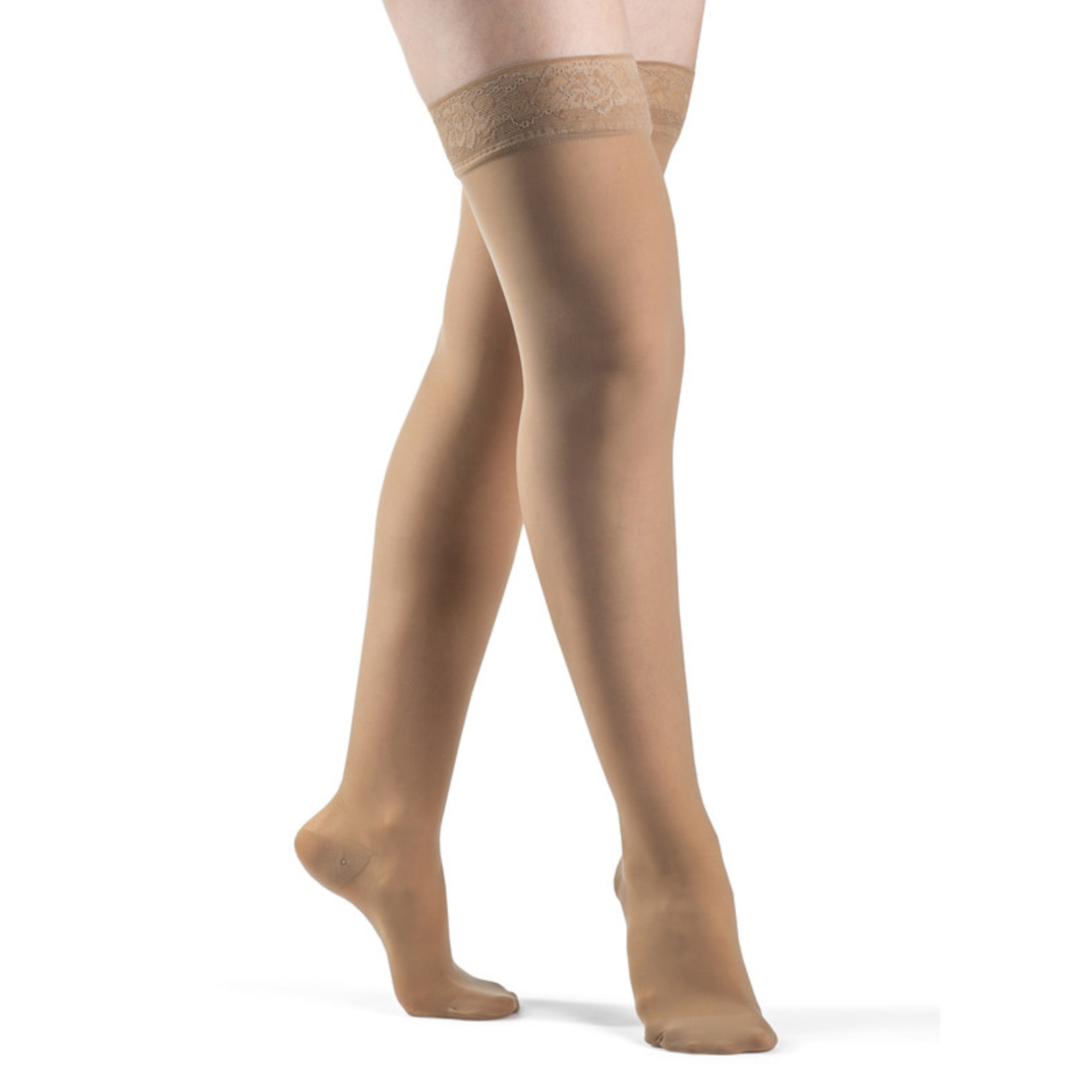 SIGVARIS Women's Style Sheer Thigh-High 30-40 mmHg