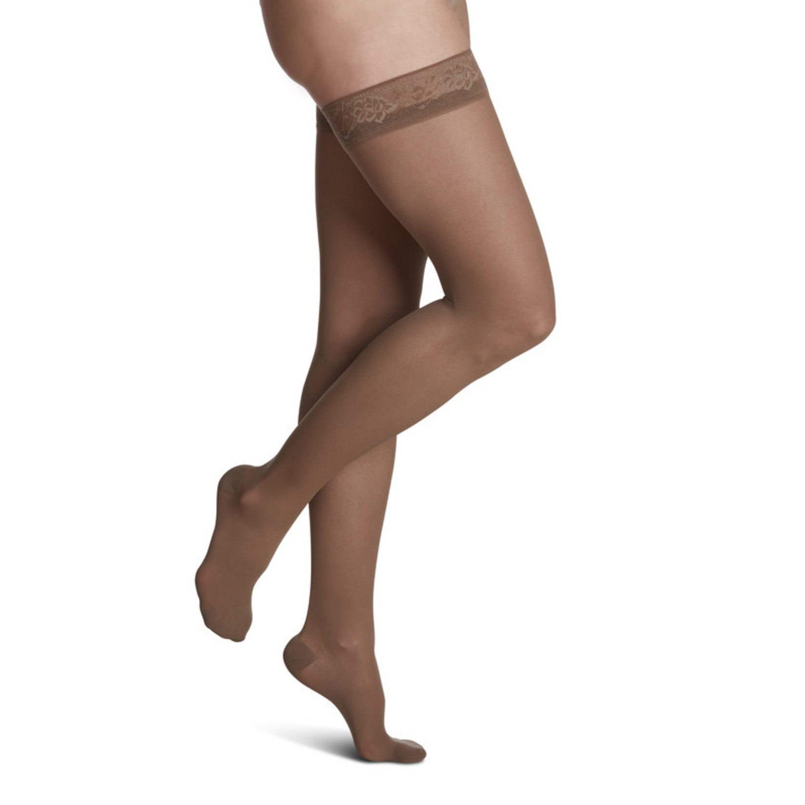 SIGVARIS Women's Style Sheer Thigh-High 30-40 mmHg