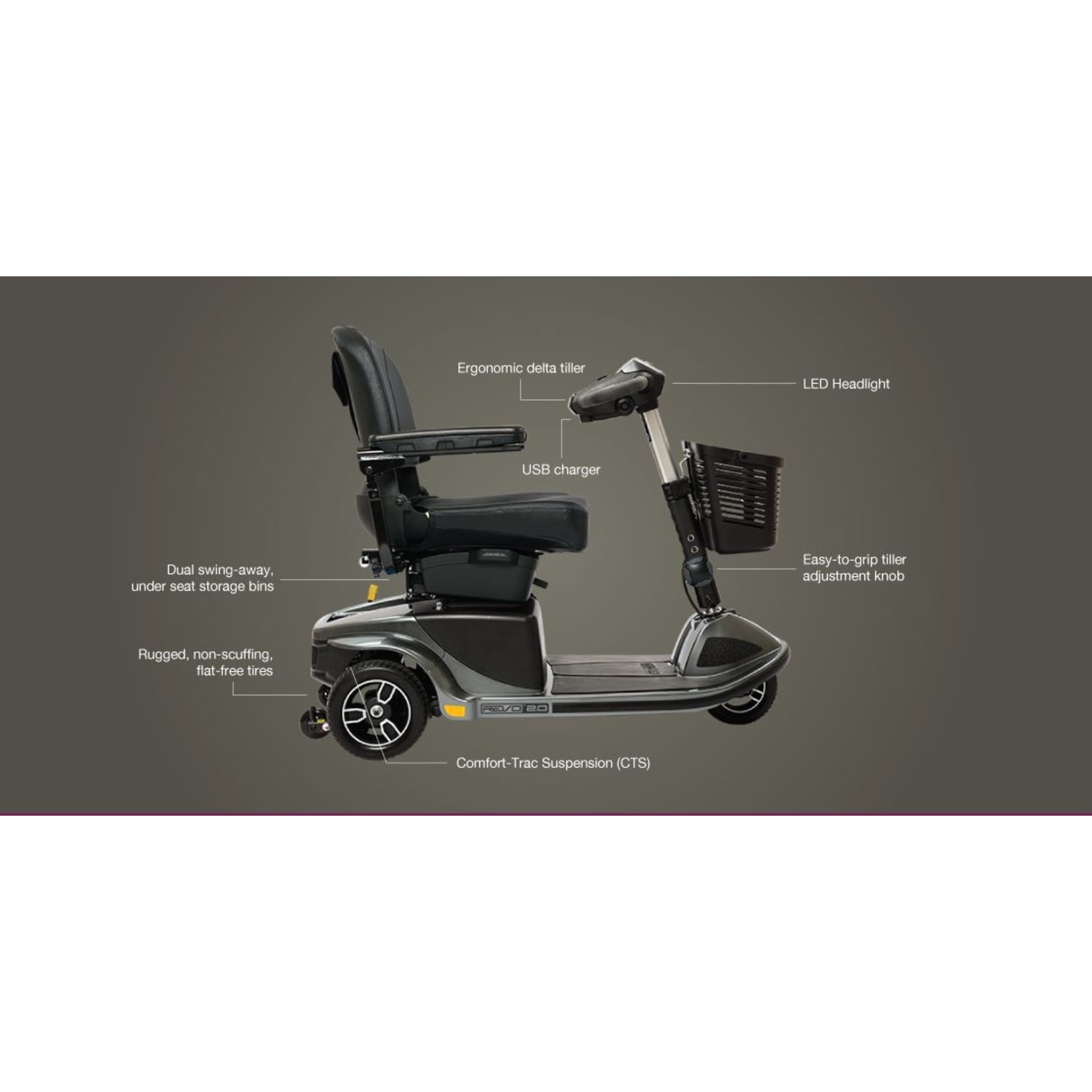 Revo 2.0 3-Wheel Scooter