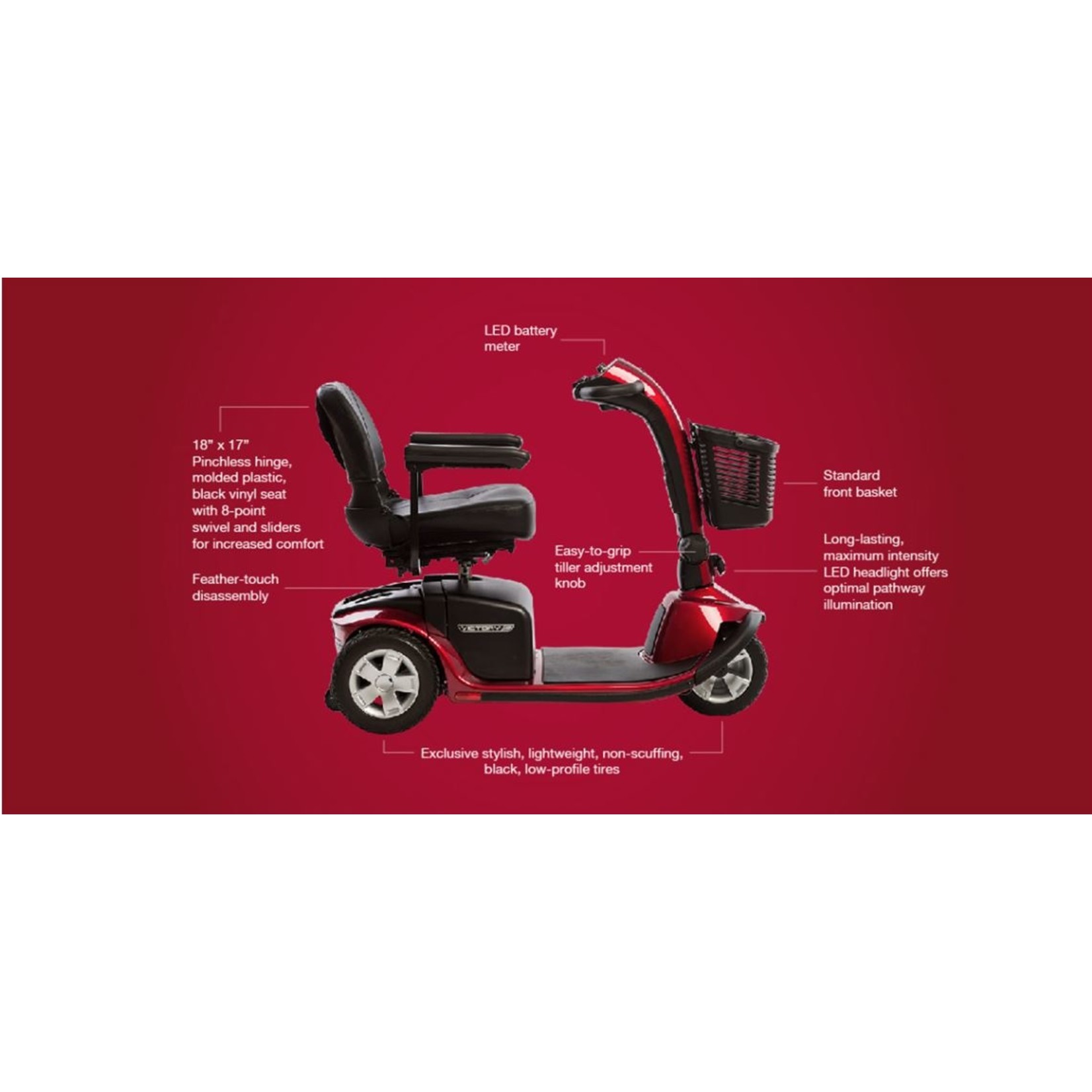 Victory 10 3-Wheel Scooters