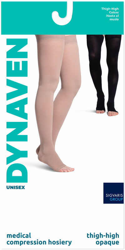 SIGVARIS Women's DYNAVEN Thigh-High 20-30mmHg