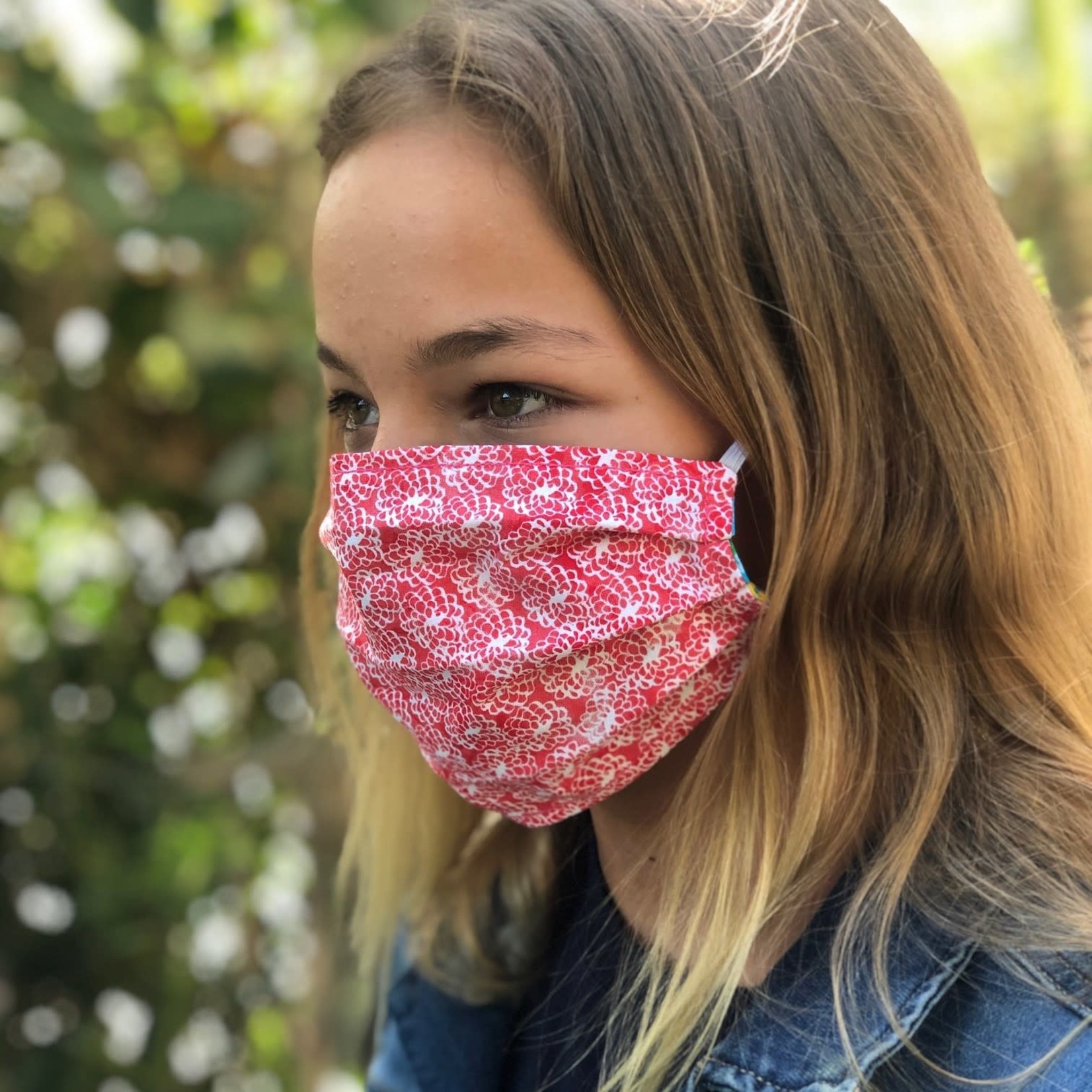 Face Cover - Reversible -Pool Lounging- Adult Med