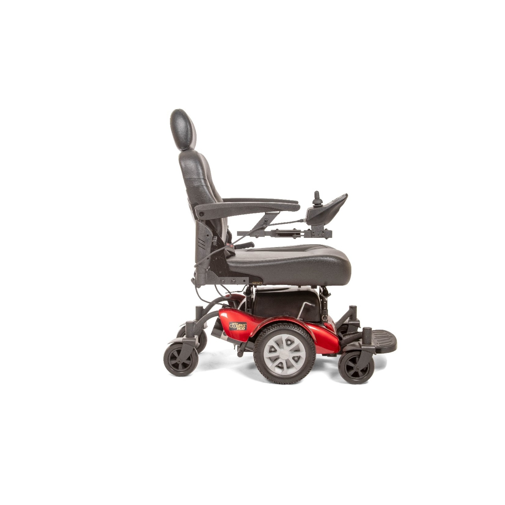 Compass HD Center-Wheel Drive-Red Power Chair product image #2