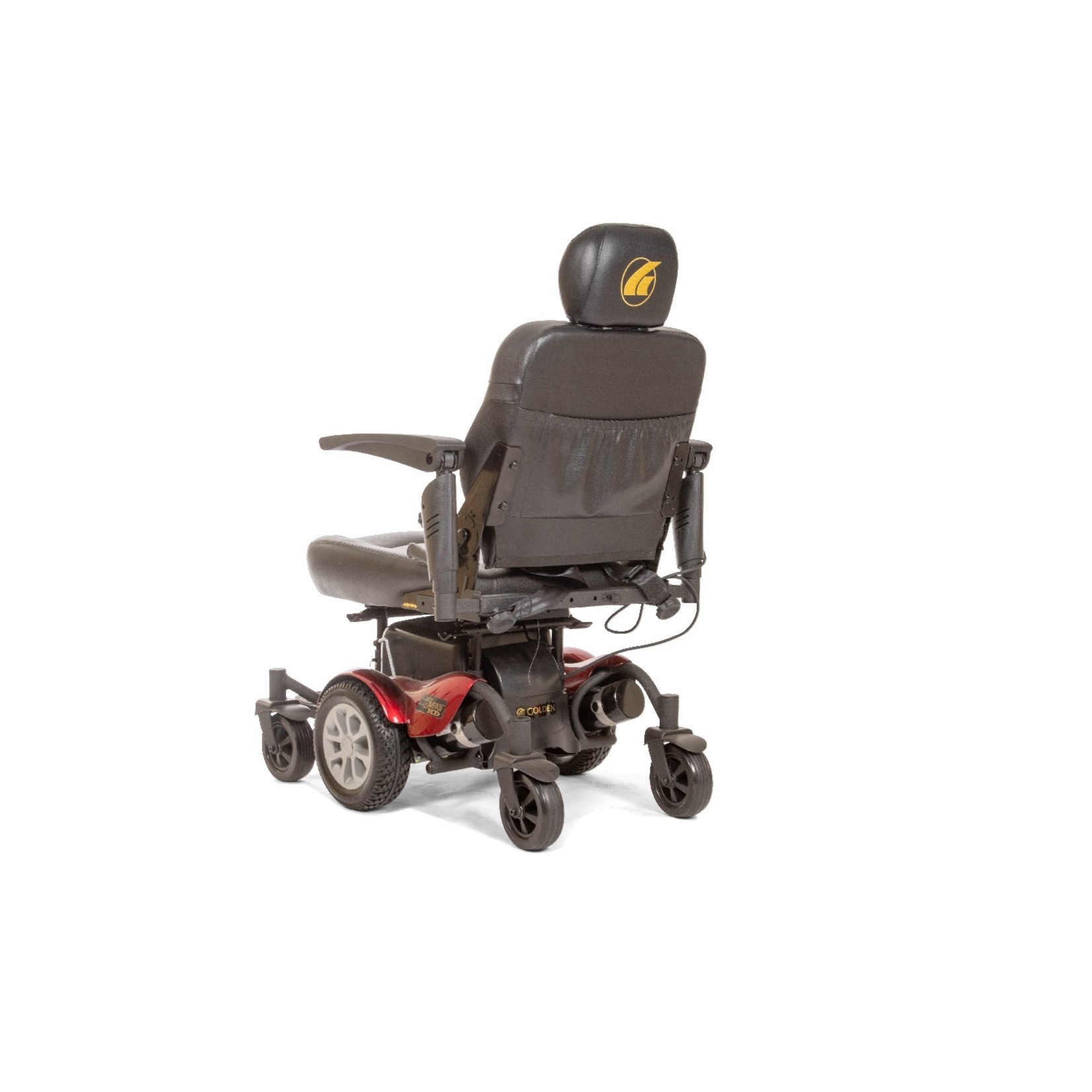 Compass HD Center-Wheel Drive-Red Power Chair product image #3