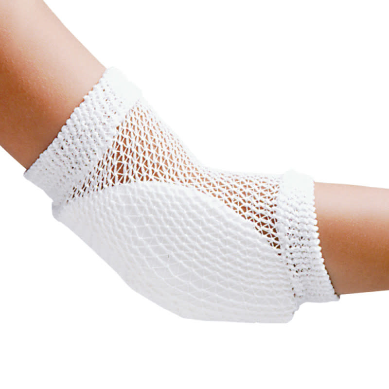 FLA Orthopedics Heel And Elbow Protector Open Mesh Retail White Un