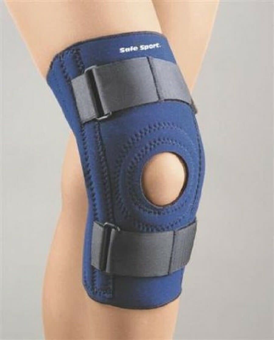 FLA Orthopedics Safe-T-Sport Knee Support Stabilizing Ped Pkg Navy Ped/Lg