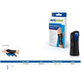 Actimove Kids Wrist Stabilizer Removable Metal Stay Left or Right Pediatric Right/Left Black