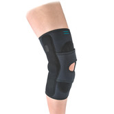 Hinged Lateral J Stabilizer - Open Popliteal w/Condyle Pads