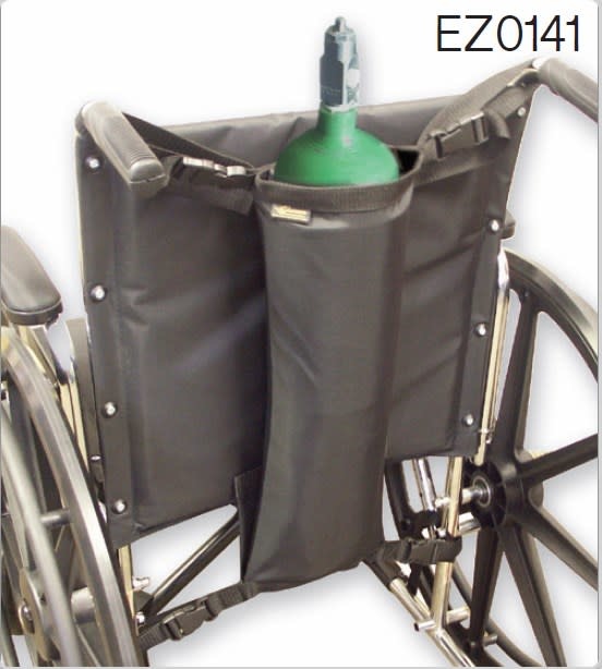 EZ Access EzAccessories® Wheelchair Oxygen Carrier Single Tank