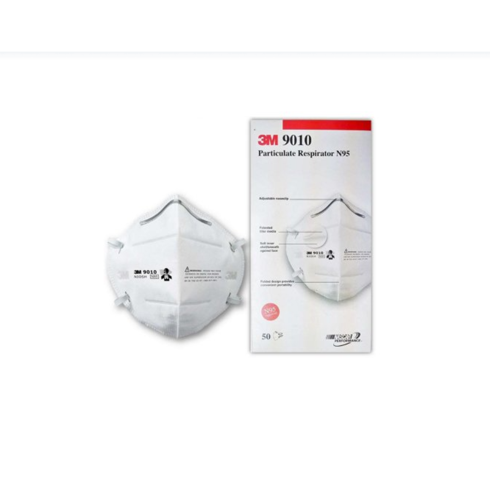 3M MASK, RESPIRATOR PARTICULATE N95 - MyMedical.Supply