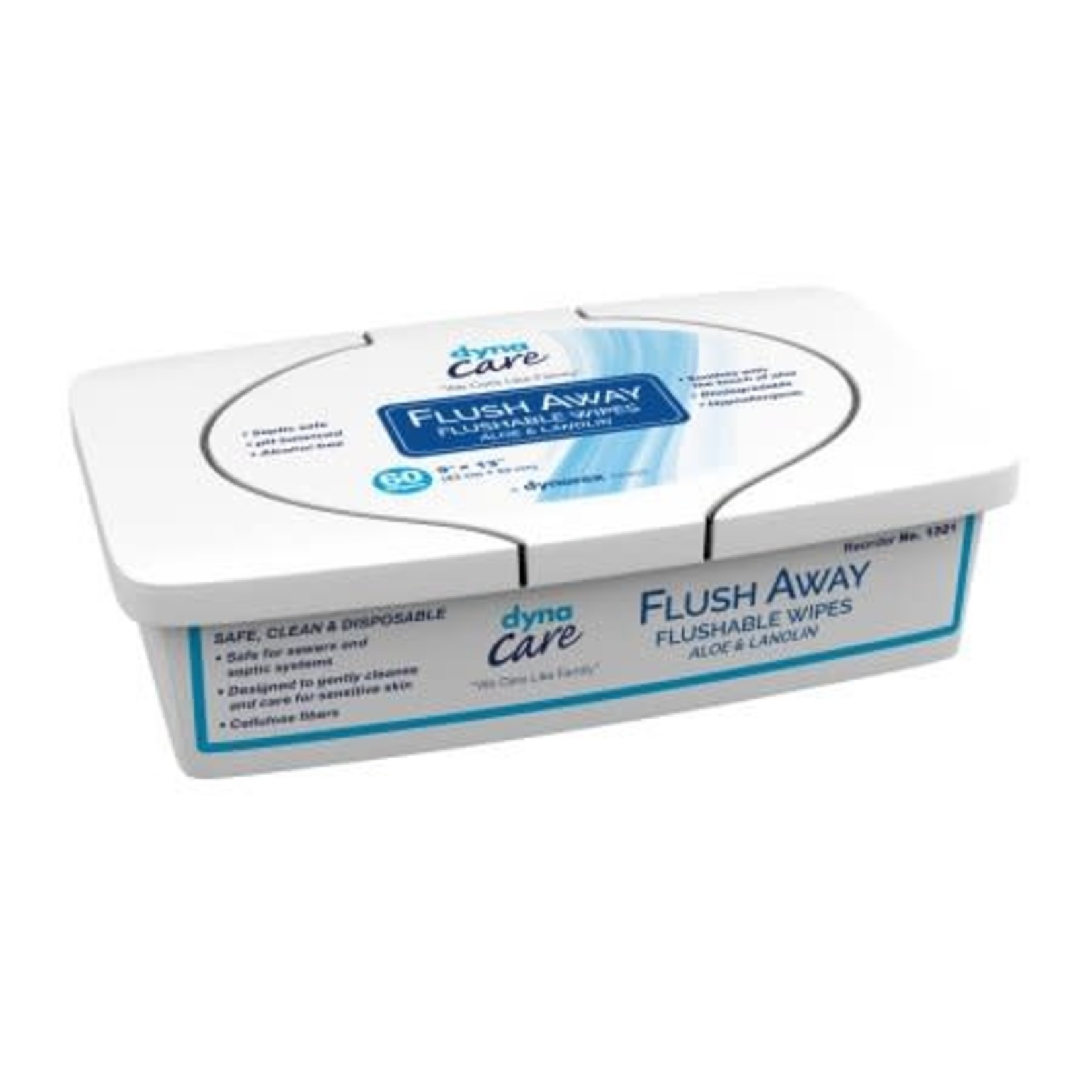Flushable Wipes 60pk product image #1