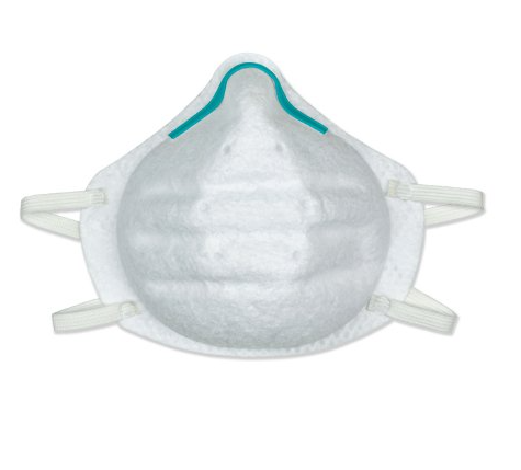 N95 Particulate Respirator (3 Pack) /  Honeywell DC365 Medical N95 Cup Elastic Strap