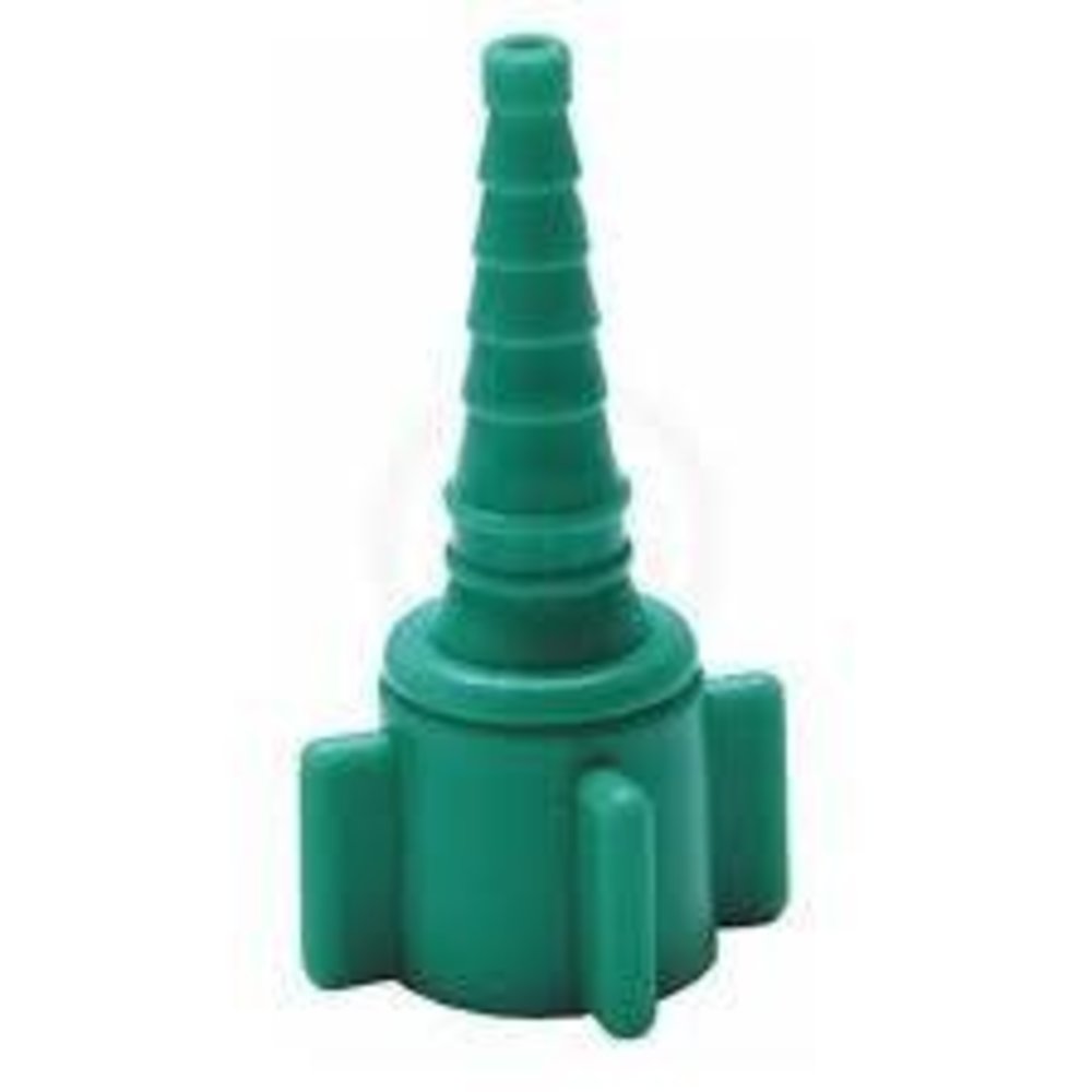 Christmas Tree Swivel Oxygen Adapter, Green Atlantic Healthcare Products