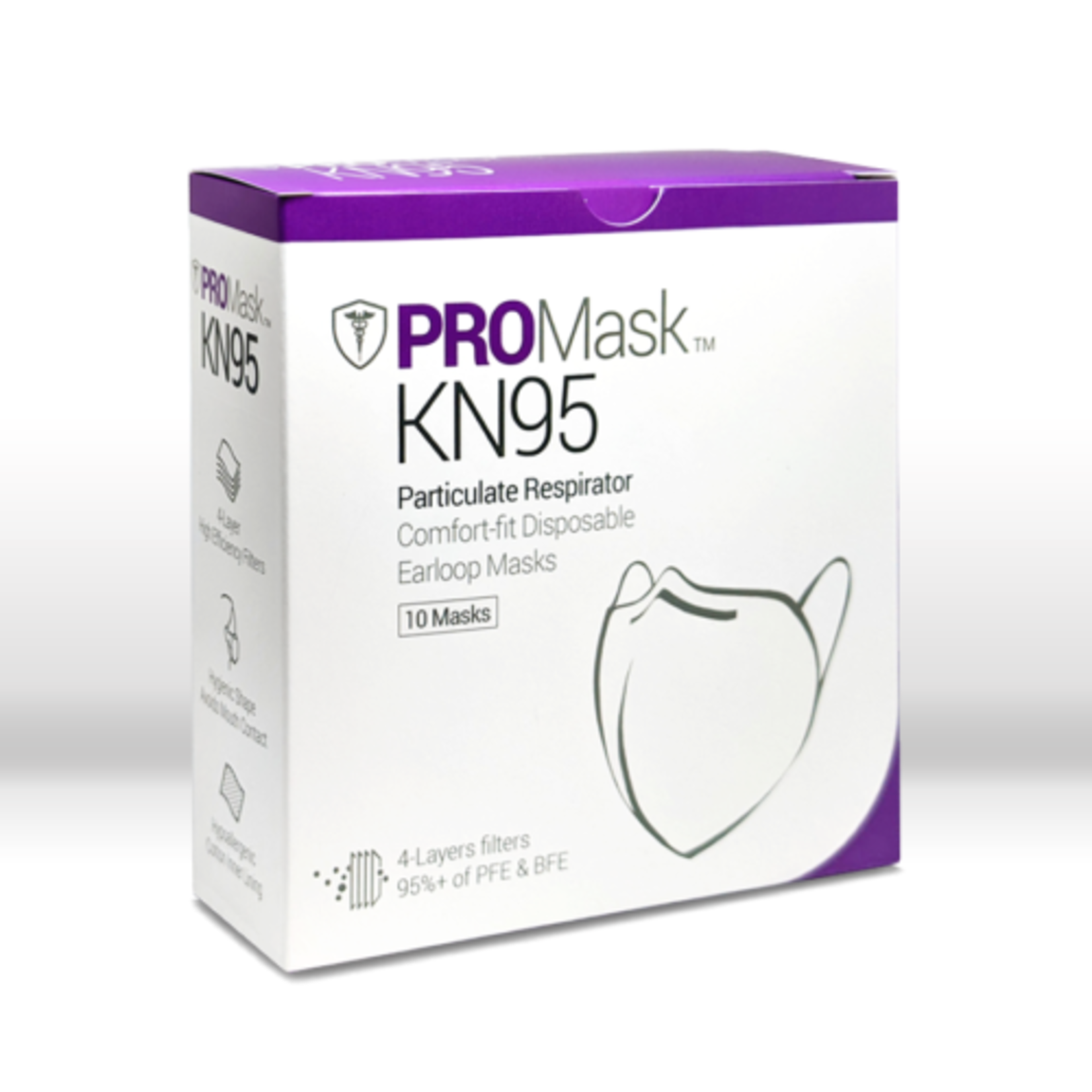 KN95 Mask - 10 Pack (White)