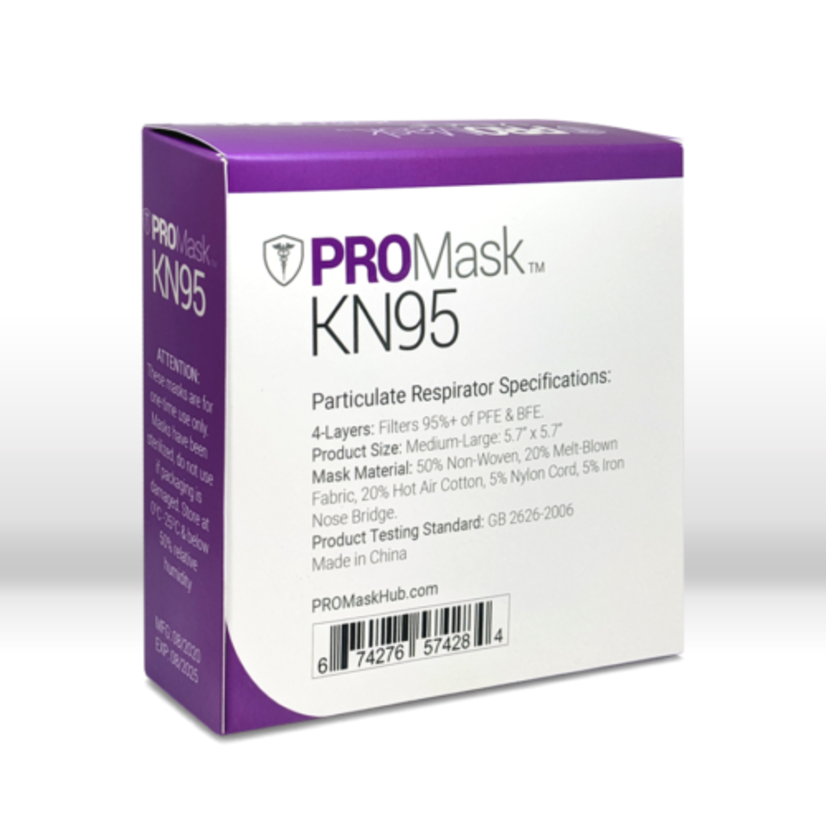 KN95 Mask - 10 Pack (White)