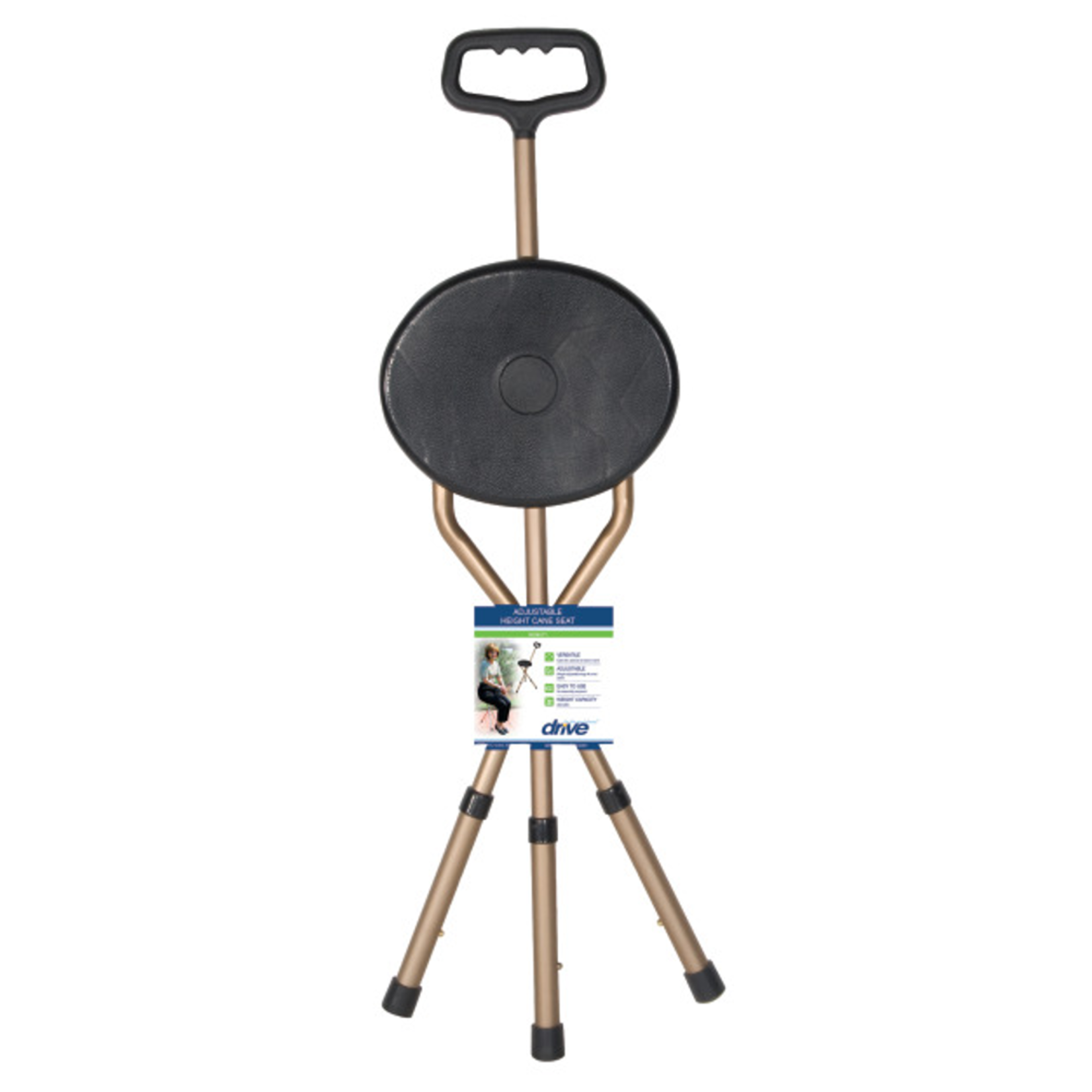 Seat Cane - Adjustable Height