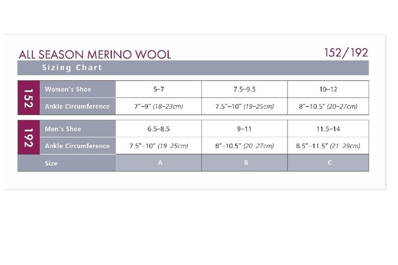 SIGVARIS Women's All-Season Merino Wool Calf 15-20mmHg