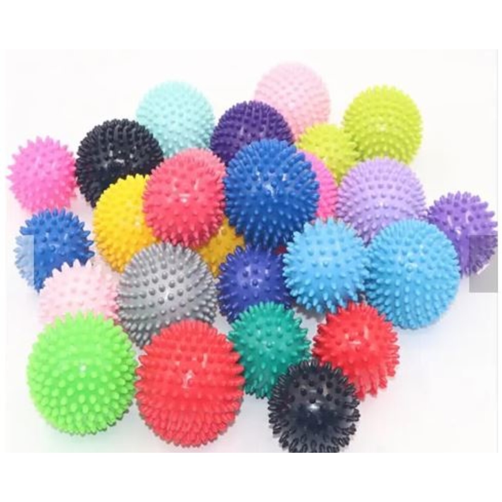 Spiky Massage Balls - 2 pack 3" and 3.5" Multicolor product image #1