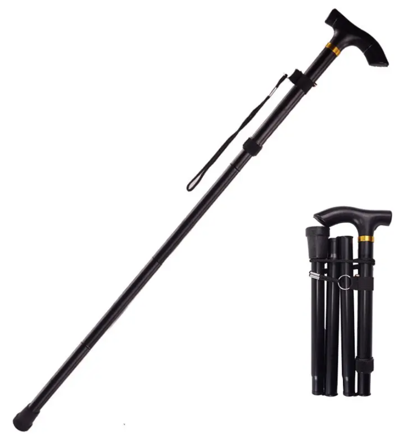 Basic Folding Cane, Adjustable and Lightweight Aluminum Atlantic